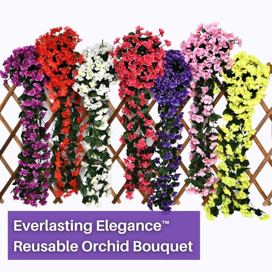 Everlasting Elegance™ Reusable Orchid Bouquet